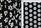 1 Yard DTY Brushed Floral Knit Fabric Soft Stretch 58/60" Wide For Apparel